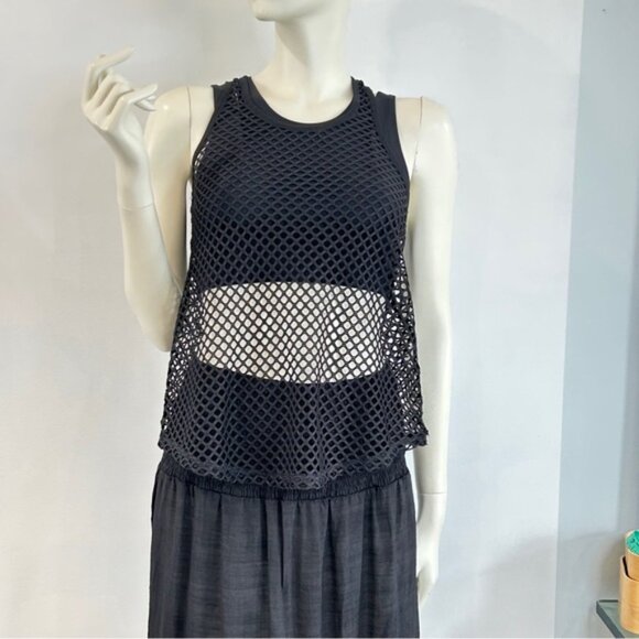 NWOT Set of Maxi Beach Skirt  Mesh Tank - Picture 10 of 16